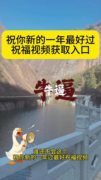 鸭子🦆祝你新的一年牛逼祝你新的一年过最好祝福视频来啦#祝福视频 #鸭子 #剪映 #祝你新的一年过最好