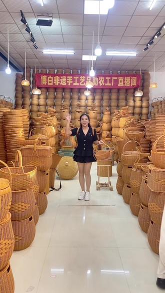 寻找志同道合的伙伴 加入,推广#博白手工艺品 #博白藤编