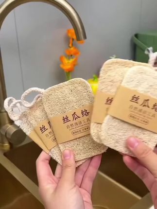 #厨房必备神器 #好物推荐🔥 #丝瓜烙洗碗刷 还是老祖宗留下的东西好用啊