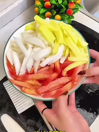 波纹切菜刀