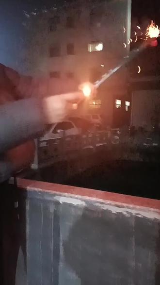 这是一个孙悟空烟花的威力