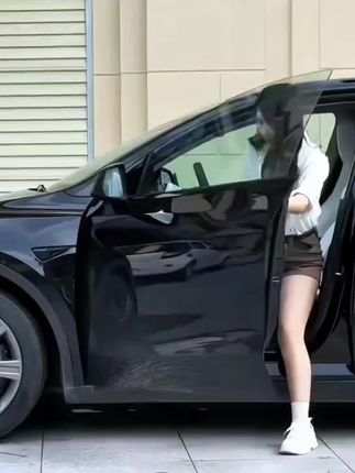 特斯拉model Y 3 S X汽车门减震缓冲保护垫车载门锁扣门锁垫硅胶#特斯拉车主 #特斯拉车门减震缓冲垫#汽车好物