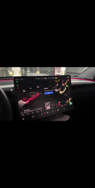 终于可以自定义车漆图案了!#特斯拉 #痛车 #博丽灵梦 #东方project