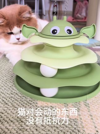 毛孩子也要有属于自己的玩具啊#猫玩具推荐 #猫转盘 #猫玩具 #萌宠好物 #新手养猫
