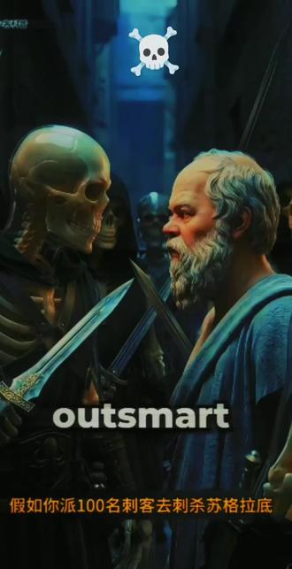 苏格拉底#苏格拉底 #苏格拉底与骷髅