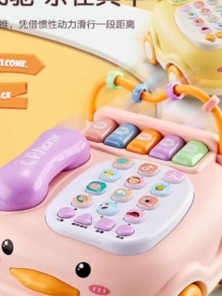 0-3岁儿童益智早教儿歌宝宝多功能婴儿玩具小鸡故事电话机古诗1岁