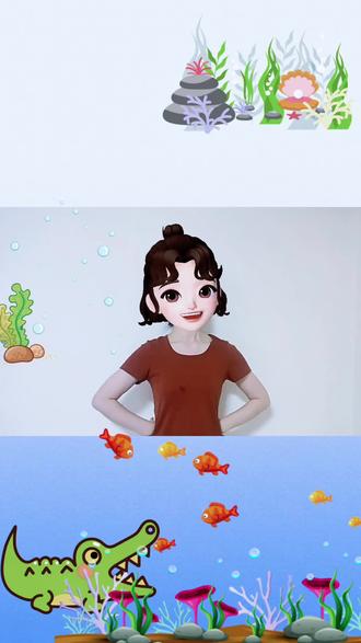 跟着节奏摇摆,鳄鱼咬咬咬,小鱼跑跑跑~小小的身影,大大的快乐,童年就是这般无忧无虑🌿#幼儿律动 #幼儿园音乐游戏 #亲子律动 #鳄鱼咬咬咬 #萌娃日常