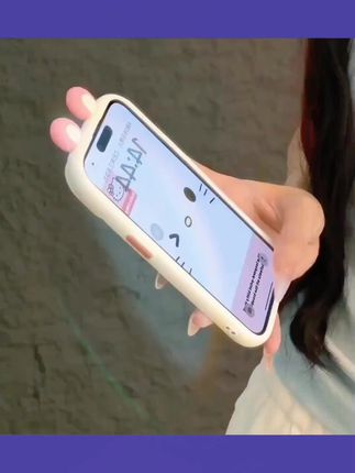 Kitty猫耳手机壳 自带镜子支架,补妆追剧一键切换,不用的时候还能收起来~#上热门 @DOU+小助手 #也太可爱了吧 #这个手机壳真的长在我心巴 #闺蜜同款