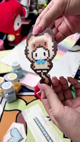 拼豆日记 | 挑战拼100个HelloKitty(3/100)
今天是逻辑猫Kitty#展示你的手工diy成果 #拼豆 #拼豆图纸 #HelloKitty拼豆