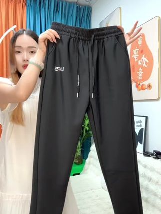 #加肥加大有弹力 #百搭裤子 #加绒加厚休闲裤 #男女同款休闲裤 #加绒加厚裤子