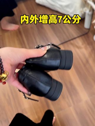 约会通勤必不可少,超好穿 #通勤出游穿搭 #通勤搭配 #增高鞋 #轻奢女鞋 #复古女鞋