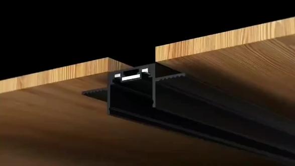 磁吸轨道安装教程#磁吸轨道灯 #灯带 #电源