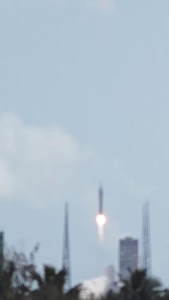 2026年2月11日11点钟,长征10号火箭发射 🌈