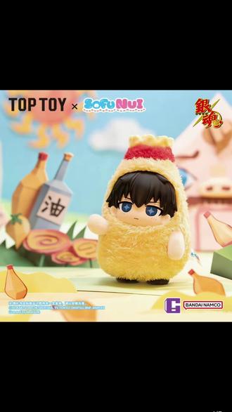 TOP TOY【银魂】SofuNui银魂搪胶毛绒玩偶盲盒潮玩 #银魂 #盲盒 #银魂盲盒 #土方十四郎 #坂田银时