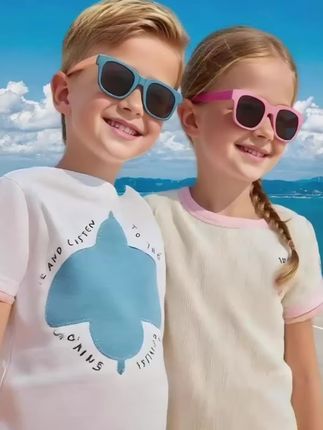 芮视儿童偏光墨镜,可折叠收纳方便,柔软硅胶鼻托佩戴舒适,防紫微线视线更清晰#儿童墨镜 #儿童太阳镜 #折叠墨镜 #防紫外线眼镜