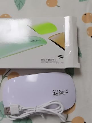 便携鼠标美甲灯 #光疗灯 #新手速干 #迷你鼠标美甲灯 #手持折叠光疗机 #指甲烤灯