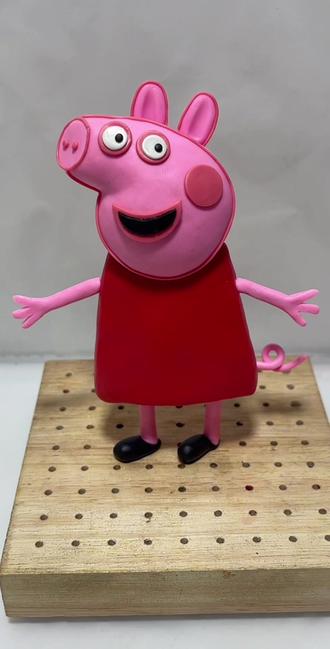 #创意diy ,小猪佩奇,还有我的弟弟乔治,#原创手工