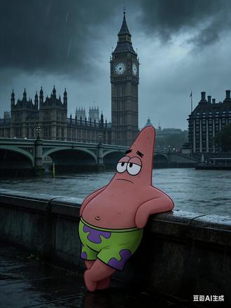 救赎尼古丁ai指令制作教程来啦 #派大星 #我在伦敦努力的逗你笑 #犹豫 #豆包ai #豆包出大片有两把刷子 犹豫梗ai口令制作教程 犹豫伦敦图片怎么做