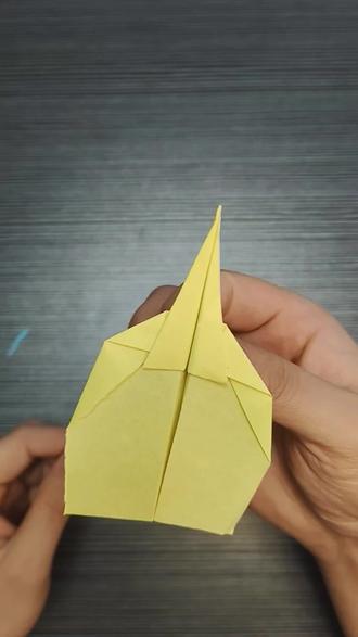 冠军号飞机#手工折纸 #手工 #折纸 #折纸教程