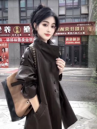 #气质风衣穿搭 #气质范 #外套穿搭