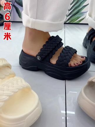 #软底软面穿上超舒服 #脚宽脚胖都可以 #厚底增高显腿长 #一鞋两穿#好穿又百搭 正码正拍