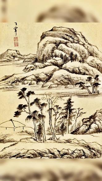 #上热门话题🔥🔥🔥🔥#国风古韵 #传扬中华文化 #感受国画的意境之美
明 董其昌《山水图(八开)》(之一) 纵33厘米 横22厘米 韩国国立中央博物馆藏
《山水图(八开)》是董其昌在江南乡居赋闲时所绘。画中山峰或苍翠沉厚,或峭拔奇绝,或孤峰耸峙,或群峦绵延,别有一番清逸之趣。据学者研究,早在17世纪初,以董其昌为代表的绘画风格及艺术理论便已影响朝鲜半岛。此作见证了两国艺术文化的交流,是研究中韩文人绘画的重要史料。
明 董其昌《溪山仙馆图》 纵55.5厘米 横34.7厘米 日本东京国立博物馆藏
《溪山仙馆图》是董其昌仿写赵孟頫同名作品而成。图绘崇山峻岭、岚影清溪、苍润林木、桥梁屋舍等景致,笔墨淡雅秀逸,意境含蓄空灵,给人清净幽寂之感。赵孟頫原作为青绿山水,此作虽为拟仿,却重在意临,改青绿为水墨,山色如洗,淡雅清新,更具士人逸气。