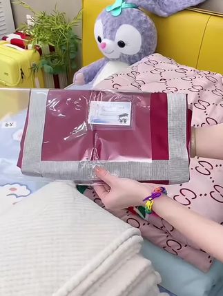 被子收纳袋衣物防水搬家打包袋装棉被袋子 待产收纳包旅行包行李袋#被子收纳袋#可套拉杆旅行包 #衣服收纳#搬家神器#开学必备