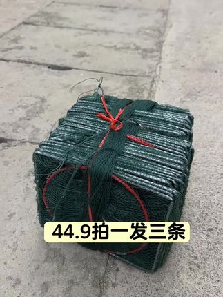 小框架收鱼方便,4米19节12门福利款鱼虾笼,44.9拍一发三条#原创视频 #龙虾 #户外捕鱼 #渔民生活 #河虾