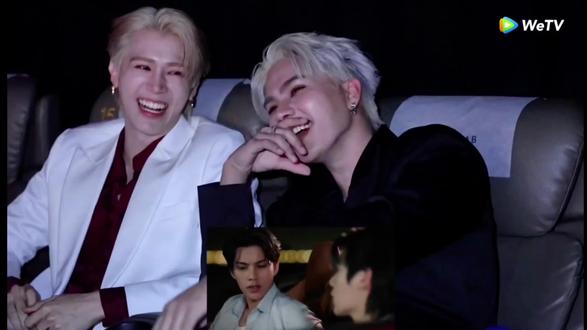 两位看nc好害羞啊🤭#福福桃桃 #泰剧昨天 #re剧 #嗑cp