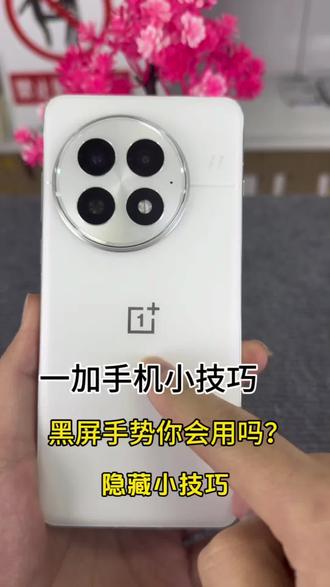🔥一加隐藏神操作!黑屏手势居然这么玩?你手机藏着多少宝藏功能?👇评论区聊聊#一加13 #手机使用技巧 #一加手机