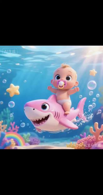 鲨鱼宝宝嘟嘟嘟嘟嘟嘟,鲨鱼妈妈嘟嘟嘟嘟嘟嘟。鲨鱼一家来咯
#儿歌300首 #动画书 #启蒙早教 #儿歌大全100首流行歌曲 #0到3岁早教儿歌