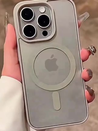 奥菲顿简约透明适用苹果16/15promax磁吸手机壳 iPhone14高级13/12#防摔手机壳#创意手机壳 #强烈推荐 #爱了爱了
