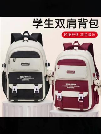 大学生专用护脊大容量高中生背包初中生专用护脊大容量书包双肩包#书包推荐 #双肩背包 #好物推荐分享 #好货推荐 #学生党必备