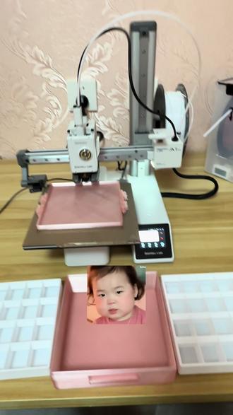 #3d打印 #拓竹 很成功,除了有点慢~🤪