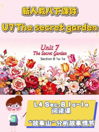 新人教八下课件U7L4阅读课#初中英语#初中英语#新人教八下英语#unit7#阅读课~WPS加密课件
