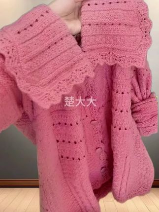 #针织衫 #娃娃领针织衫 #早秋高智感职场穿搭 #通勤穿搭如何摆脱土气感 #甜美穿搭