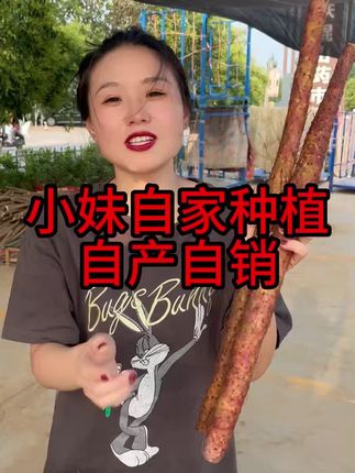 这可不是普通的山药,是温县的垆土铁棍怀山药 #优质农产品 #原产地