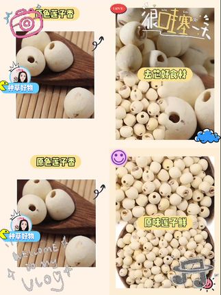 500g原色原味莲子来啦😋 哇塞!荷忆湖南正宗原色原味去芯莲子500g来啦!颗粒饱满,煲汤煮粥超棒!原色原味超纯正,满满都是大自然的馈赠,赶紧囤起来!#脆甜可口又好吃 #抹茶布丁 #植物奶油怎么做好吃