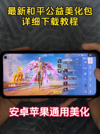 最新和平精英公益美化包详细使用教程 #和平精英美化包 #美化包 #公益美化包 #辉凡美化包