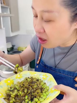 清水湾雪菜,古法清爽制作 清水湾雪菜#雪菜