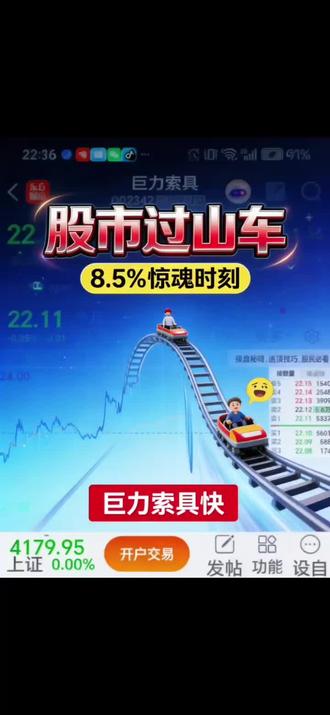 巨力索具强势震荡 巨力索具是否要调整
上周五下午巨力索具快速发动三波拉升,达到全天最高点24元,随之反手打压,股价回落到水下2个多点。然后拉回,收盘价比开盘价低1分收绿。
据统计,巨力本周机构净买入2.45亿,深股通净卖1700万,机构间出现分歧。节后商业航天概念强势上涨,巨力在股价突破新高后,部分主力为避开调整,采取拉高方式出逃,巨力下周初可能会出现震荡。
巨力股价离历史最高价27元不远,上升空间受限。散户也要注意风险,小心追高套牢。以上属于个人意见,不作投资依据。大家如何看待相关主力行为,巨力下周怎么走法,欢迎交流讨论。
##股票记录 #巨力索具 #投资理财有风险入市须谨慎