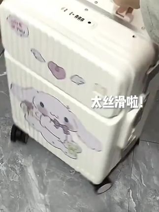 前开口拉杆箱商务行李箱多功能万向轮男女登机20寸铝框新款旅行箱#旅行拉杆箱 #行李箱 #出差旅行必备#行李箱推荐#旅行箱