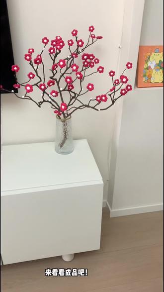 教程来咯!上个视频感谢抖爸爸推流 也感谢姐妹们的喜欢 好多姐妹说用银杏叶直接粘树枝上面 今天尝试一下 彩泥遇枯木,枯木也逢春#橡皮泥手工