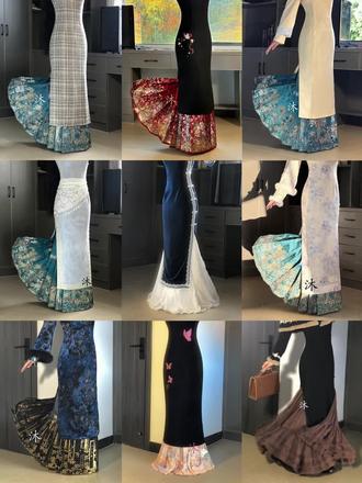 旗袍搭汉服|美丽合集
#东方美学
#旗袍 #马面裙 #国风古韵