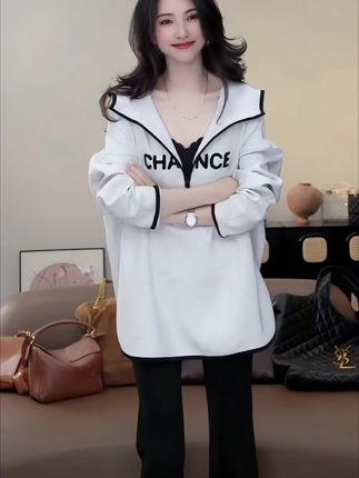 #休闲卫衣 #连帽卫衣 #卫衣穿搭 #早秋卫衣 #女款卫衣