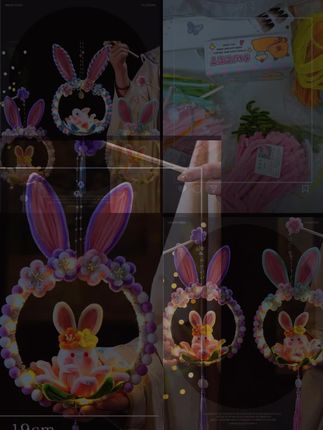 #手工diy #我的手工作品 #灯会 #太漂亮了 #浪漫氛围 中秋节,手工制作花灯,DIY
