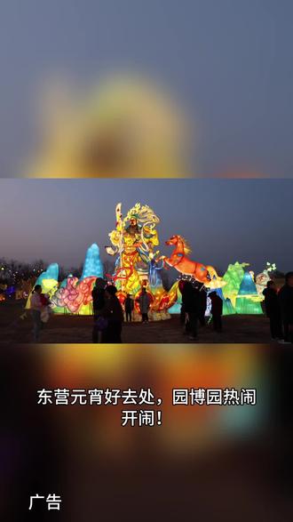 快快快园博园放大招了!#东营园博园 #东营灯会 #正月十五 #东营元宵节 #园博园送金片
