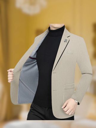 LAOYECHE/老爷车高档男士春秋薄款西服外套时尚休闲西装上衣单西#春秋新款 #西服外套 #休闲西装上衣 #男士穿搭 #高档男士