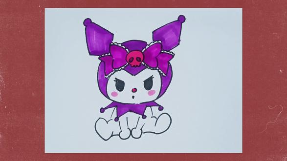 简笔画库洛米#画画#库洛米#教程#绘画