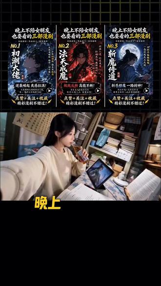 晚上不陪女朋友,也要看的3部漫剧。#漫剧 #动漫 #漫剧推荐